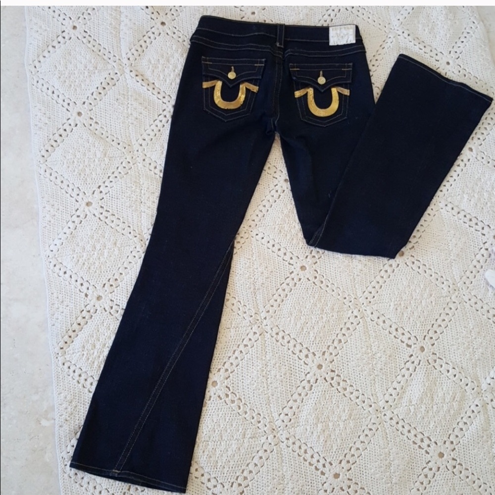 Joey true religion with sequin pockets